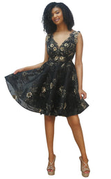 MNM Couture K3675 Black
