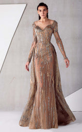 MNM Couture K3764 Beige