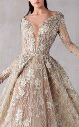 MNM Couture K3765 Beige