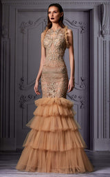 MNM Couture K3834 Beige