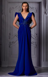 MNM Couture K3844 Royal Blue