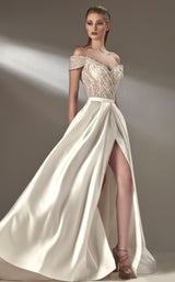 MNM Couture K3899 Off White