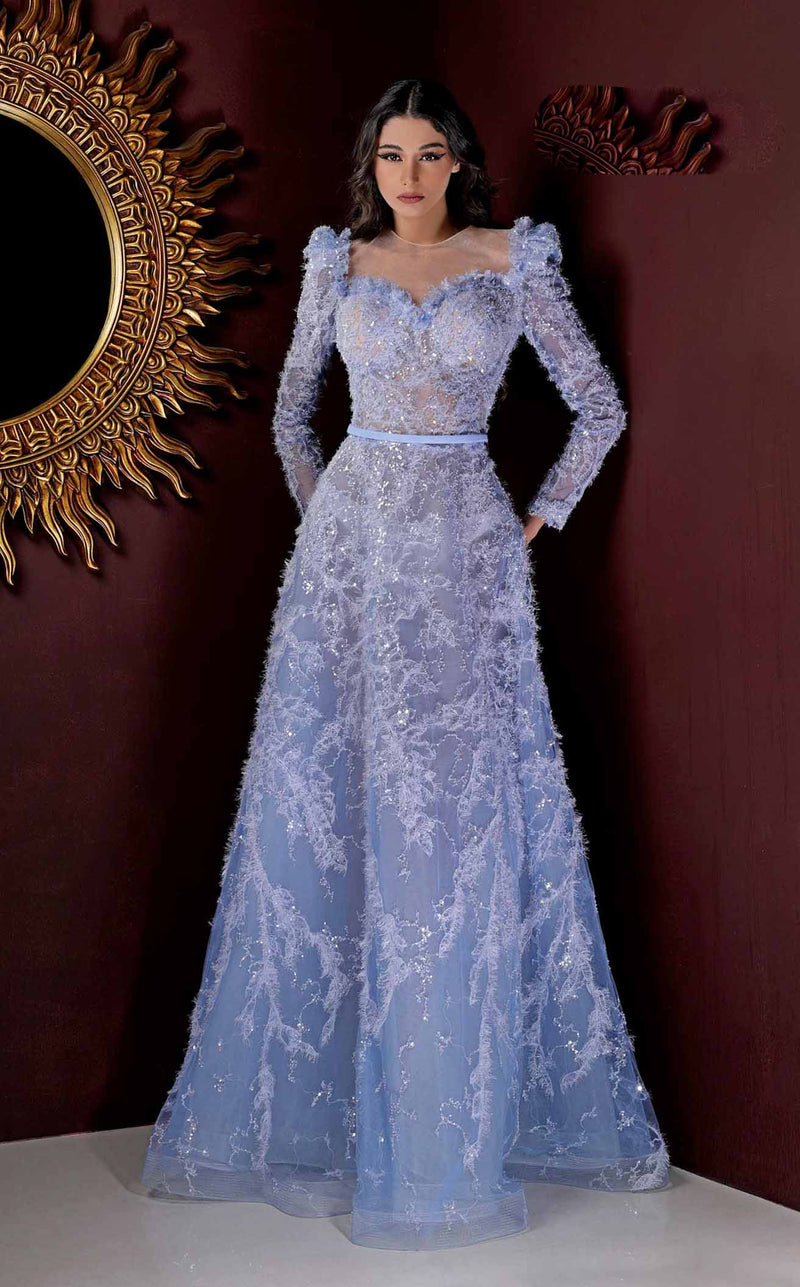 MNM Couture K3974 Blue