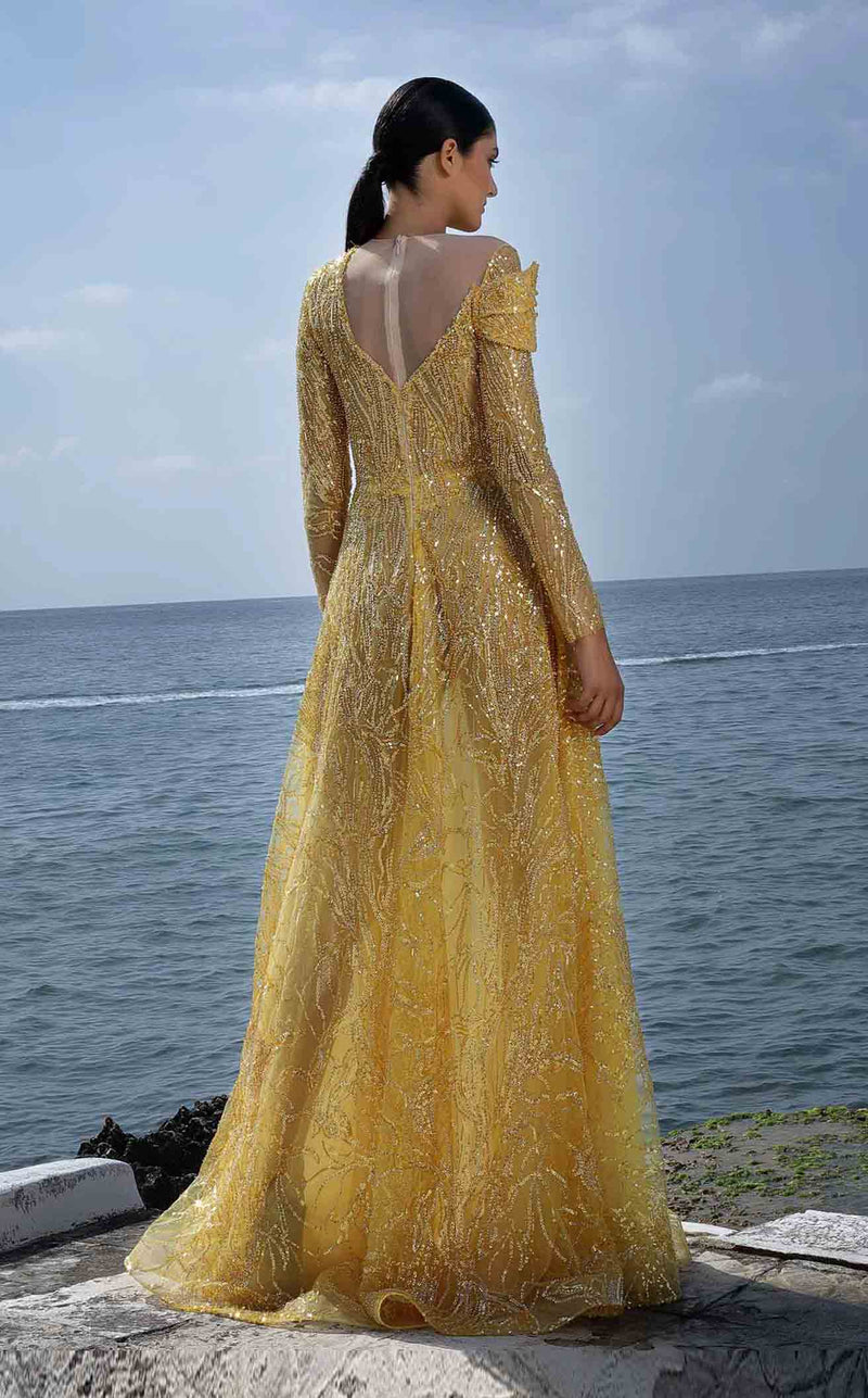 MNM Couture K4004 Mustard