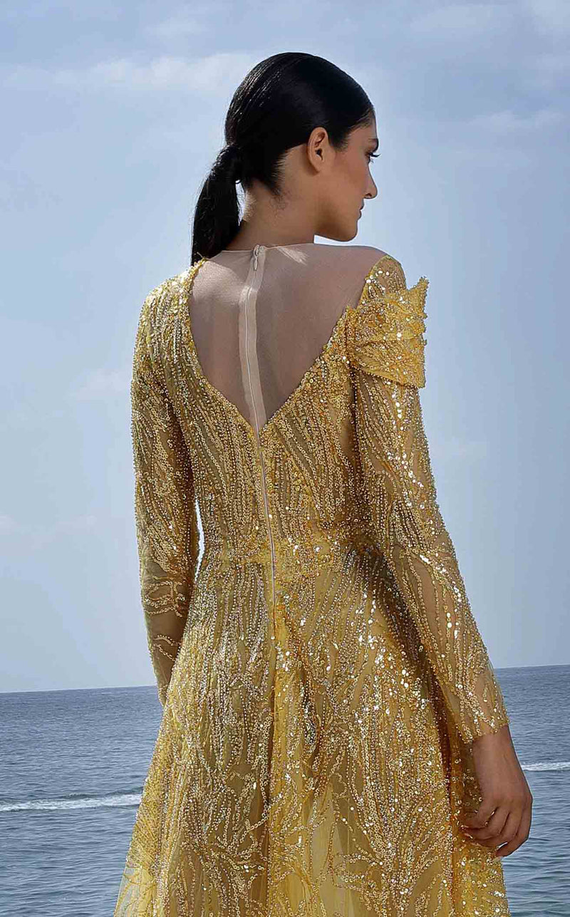 MNM Couture K4004 Mustard