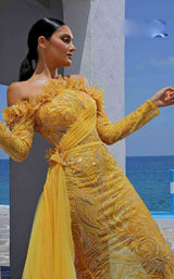 MNM Couture K4006 Mustard
