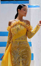 MNM Couture K4006 Mustard