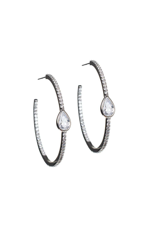CZ by Kenneth Jay Lane KE1711CLSI Clear-Silver