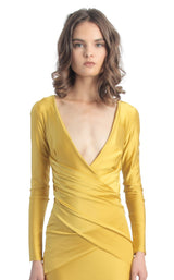 MNM Couture L0029 Yellow