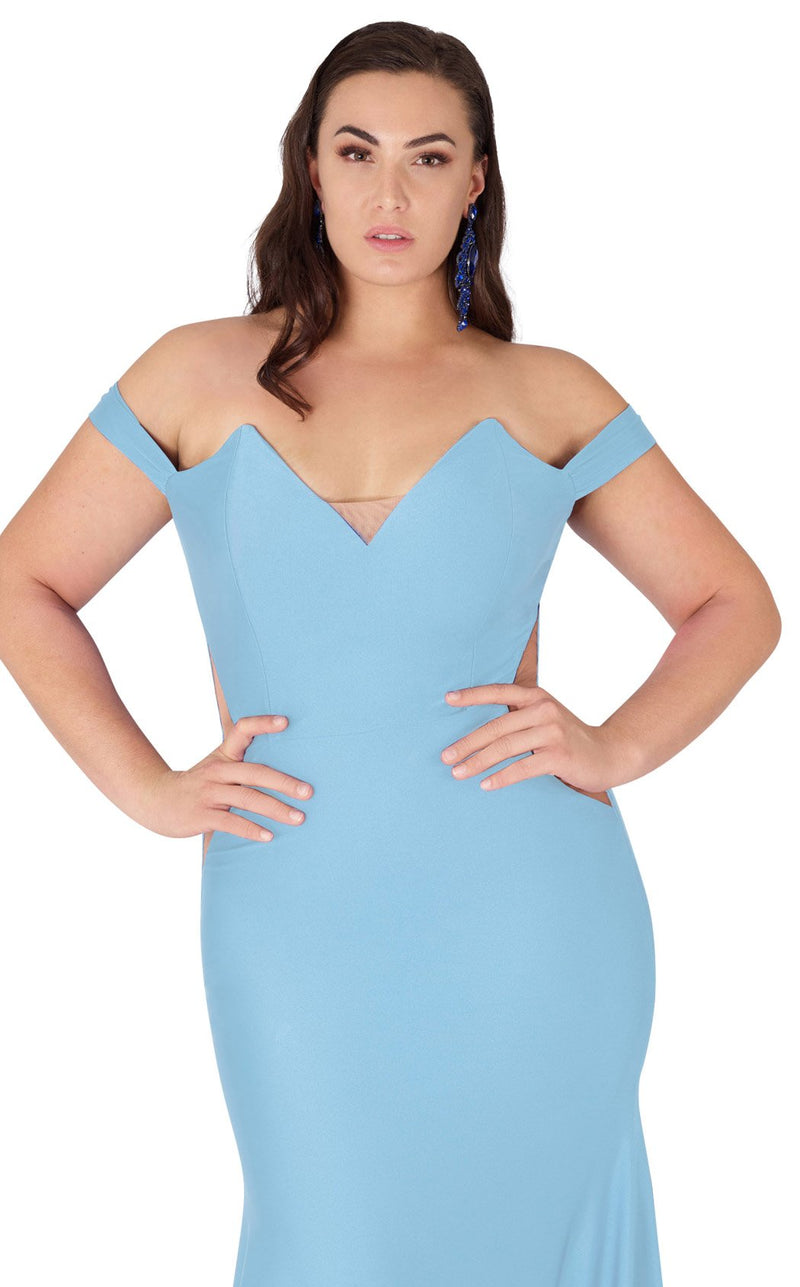 MNM Couture L0044 Light-Blue