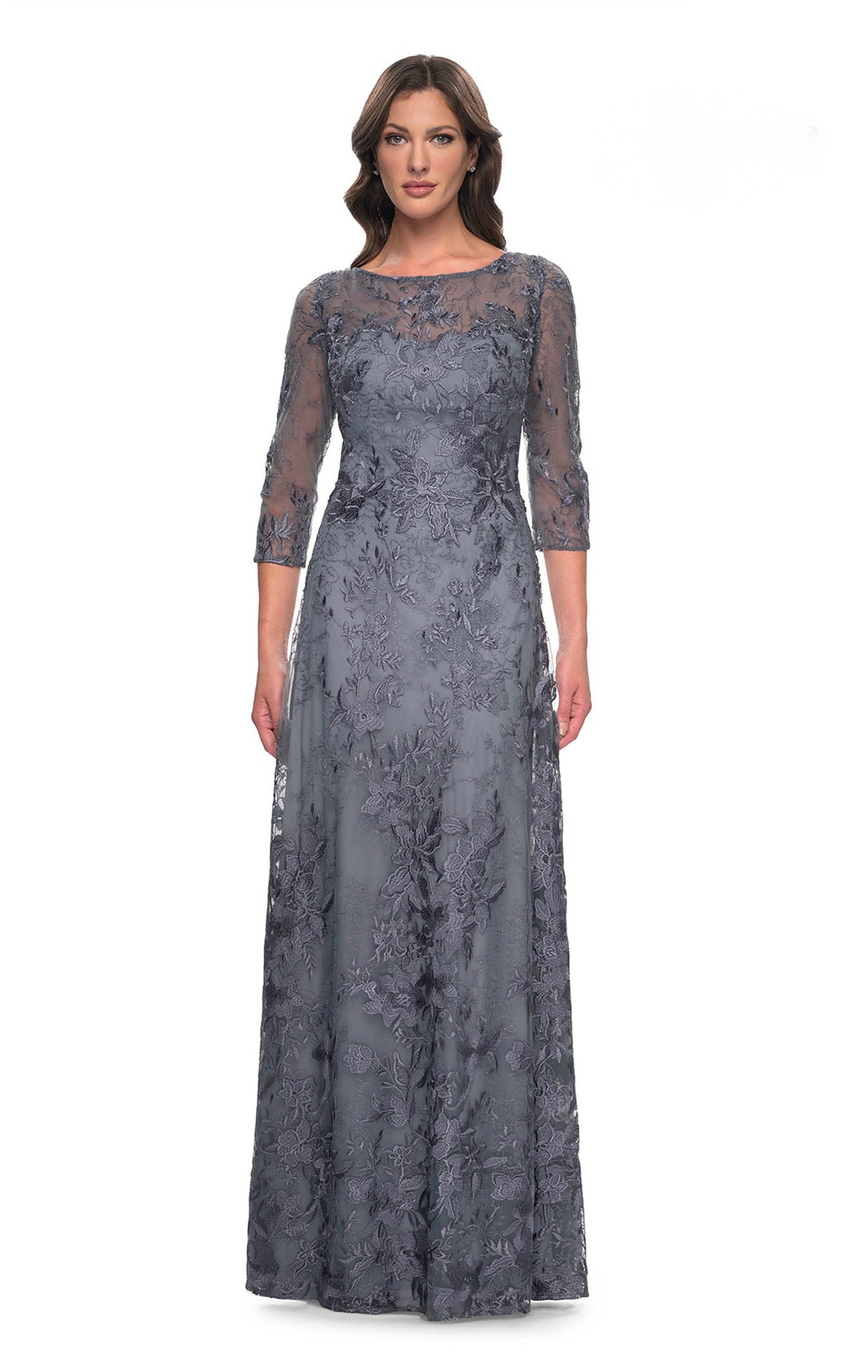 La Femme 30060 Prom Dress - Slate | NewYorkDress La Femme 30060 Prom Dress - Slate | NewYorkDress