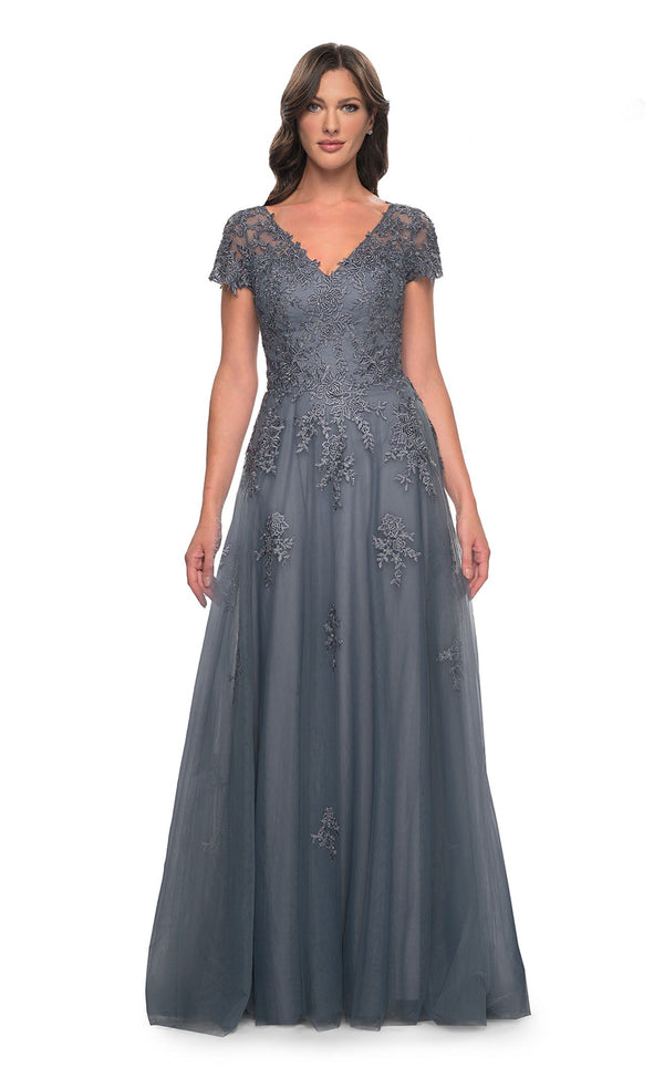 La Femme 30228 Slate Blue