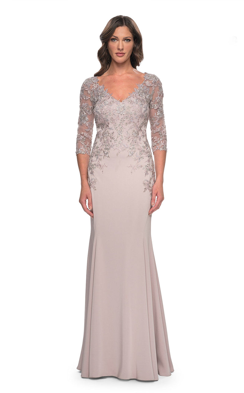 La Femme 31194 Prom Dress - Champagne | NewYorkDress La Femme 31194 Prom Dress - Champagne | NewYorkDress