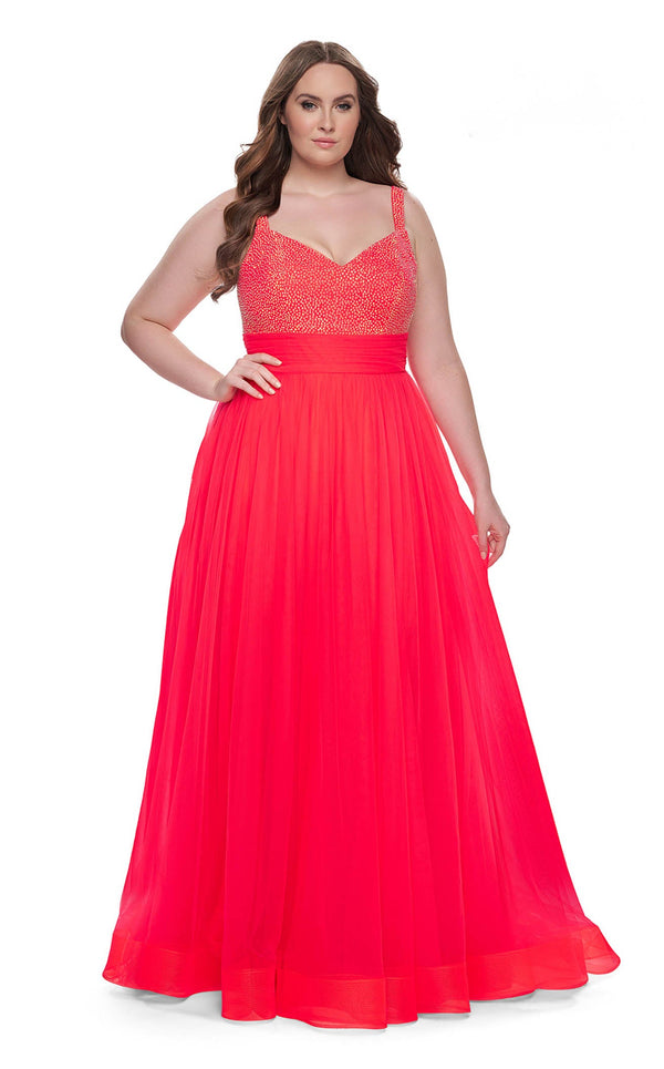 La Femme 31251 Hot-Coral