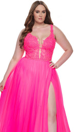 La Femme 31394 Neon-Pink