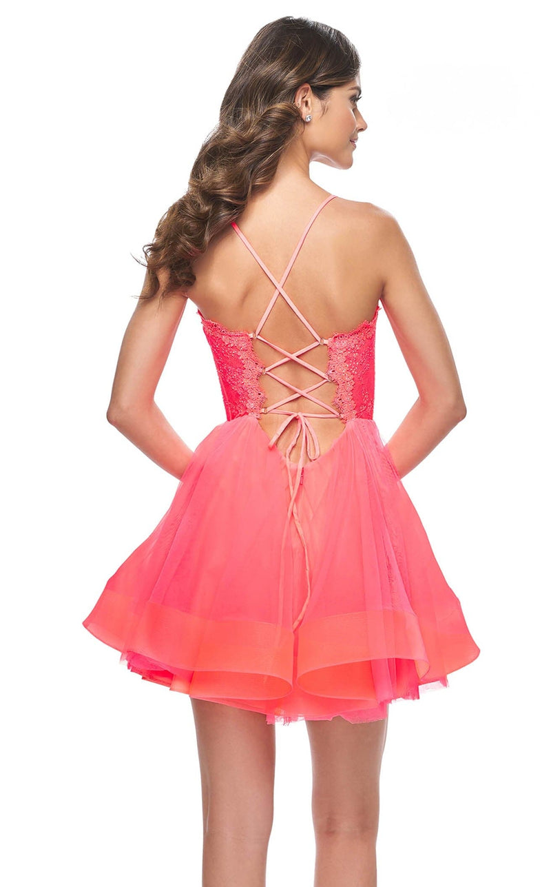 La Femme 31469 Hot Coral