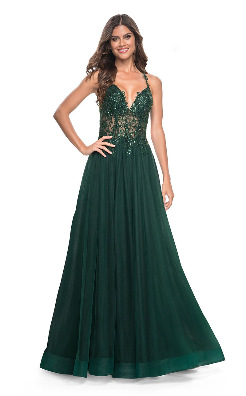 La Femme 31471 Dark-Emerald
