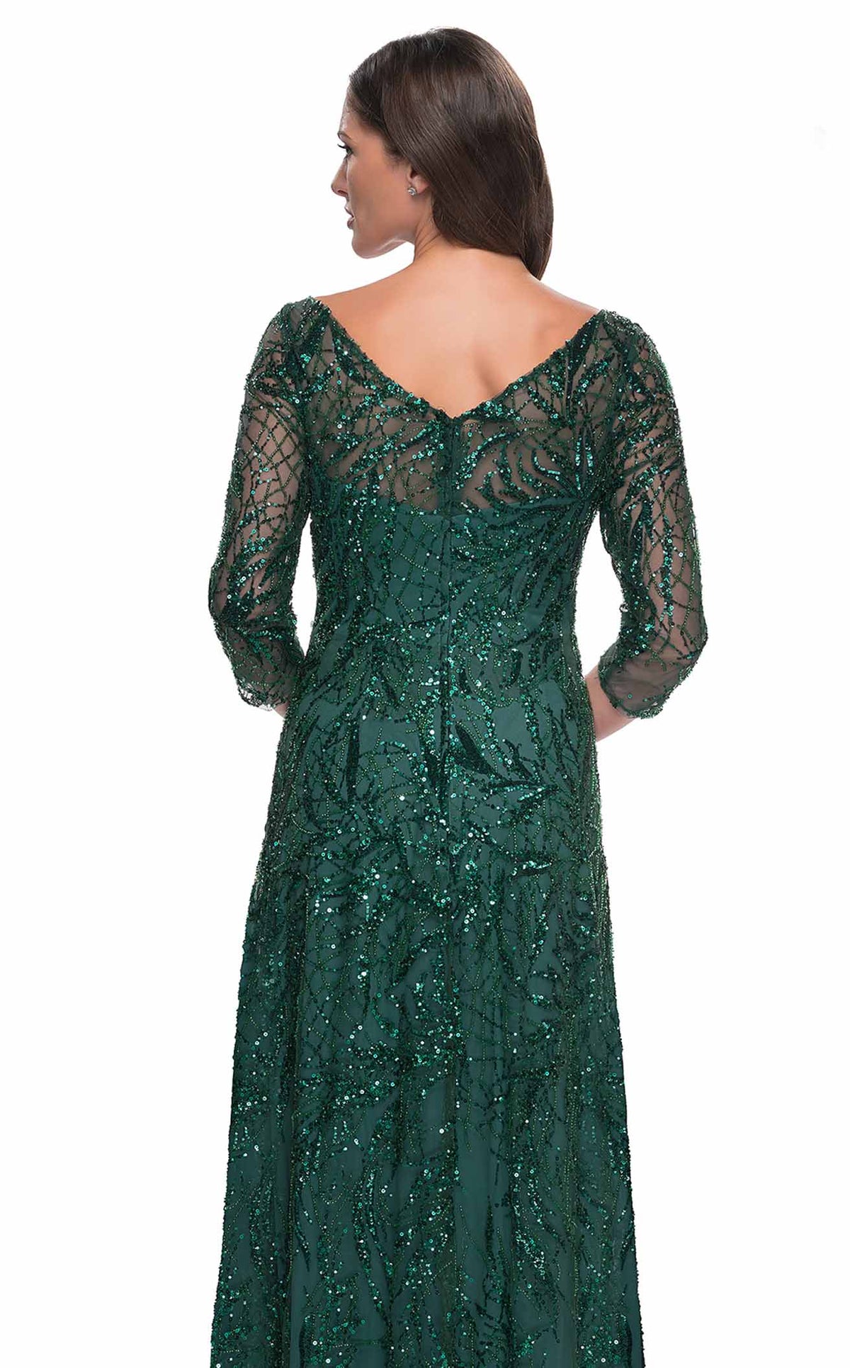 La Femme 31690 Prom Dress - Emerald | NewYorkDress