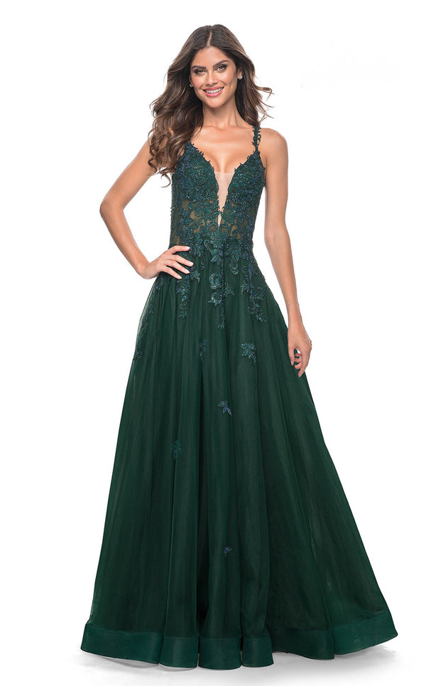 La Femme 32022 Dark-Emerald