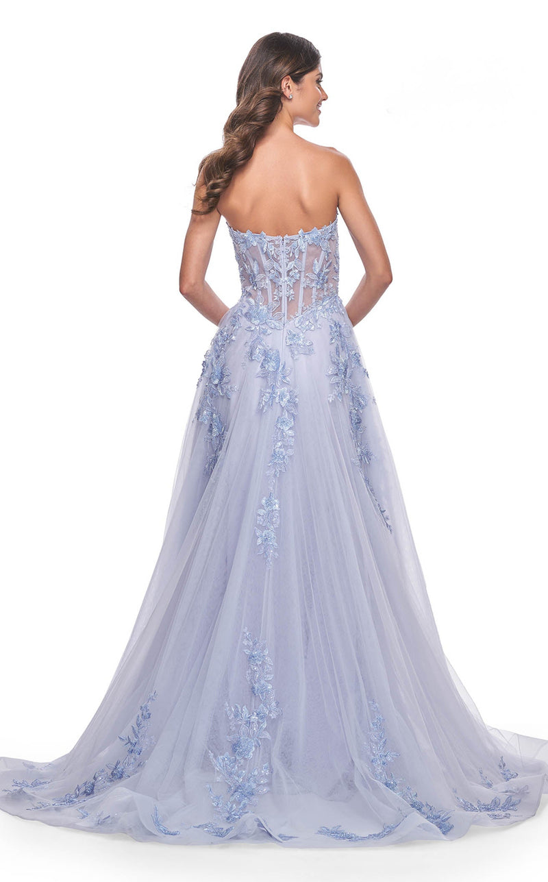 La Femme 32082 Prom Dress - Light-Periwinkle | NewYorkDress La Femme 32082 Prom Dress - Light-Periwinkle | NewYorkDress
