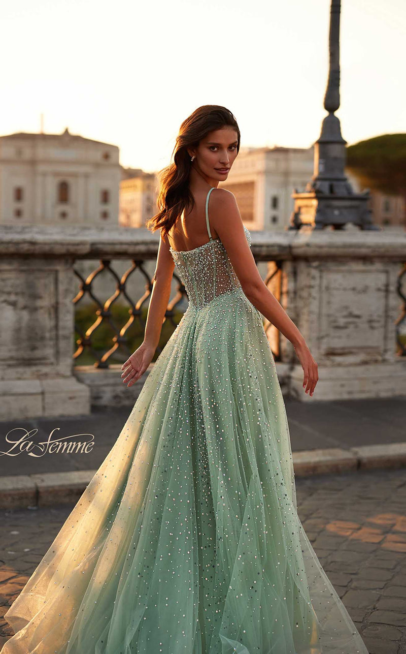 La Femme 32146 Prom Dress - Neon-Pink | NewYorkDress La Femme 32146 Prom Dress - Neon-Pink | NewYorkDress