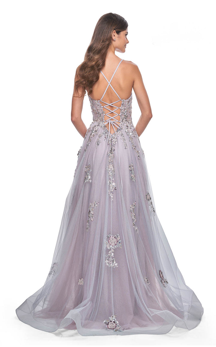 La Femme 32200 Lavender-Grey