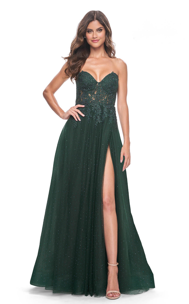 La Femme 32253 Dark-Emerald