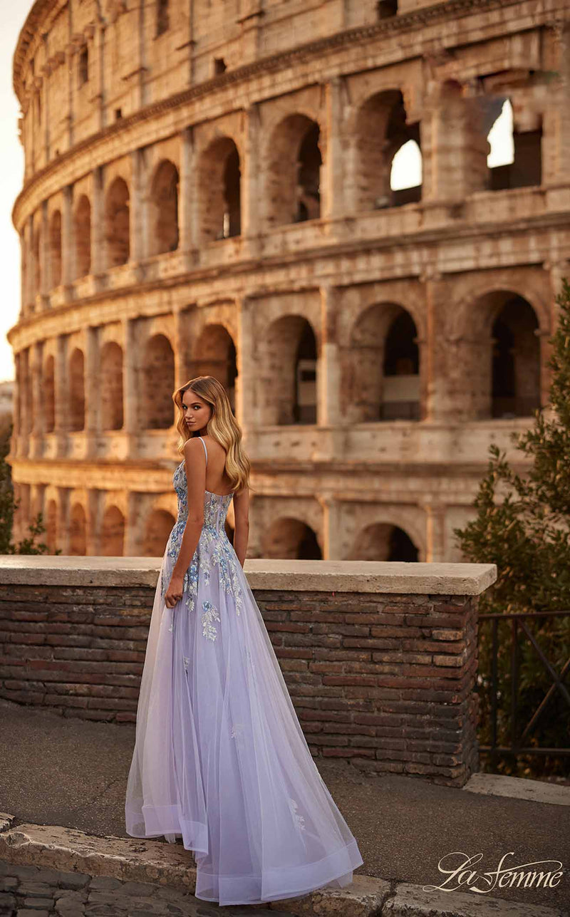 La Femme 32288 Prom Dress - Lavender-Grey | NewYorkDress La Femme 32288 Prom Dress - Lavender-Grey | NewYorkDress