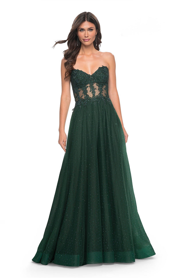 La Femme 32313 Dark-Emerald