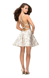 La Femme 26656 Ivory/Gold