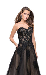 La Femme 25560 Black-Nude