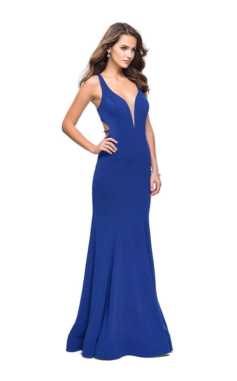 La Femme 25594 Prom Dress - Royal Blue