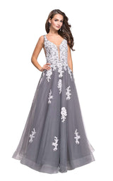 La Femme 25624 Grey-White