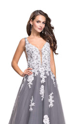 La Femme 25624 Grey-White