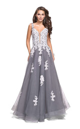 La Femme 25624 Grey-White