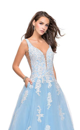 La Femme 25624 Powder-Blue-White