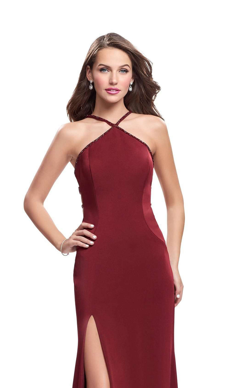 La Femme 25698 Burgundy