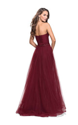 La Femme 25809 Burgundy