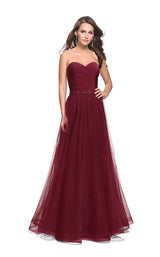 La Femme 25809 Burgundy
