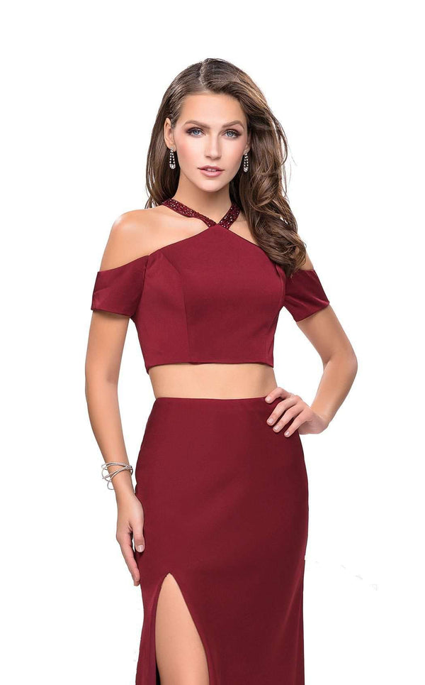 La Femme 25846 Burgundy