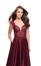 La Femme 25973 Burgundy