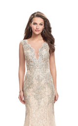 La Femme 26125 Gold-Nude