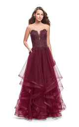 La Femme 26242 Burgundy