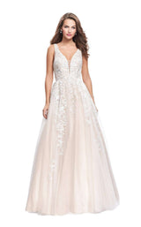 La Femme 26353 Ivory/Nude