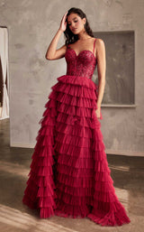 LaDivine CB143 Burgundy