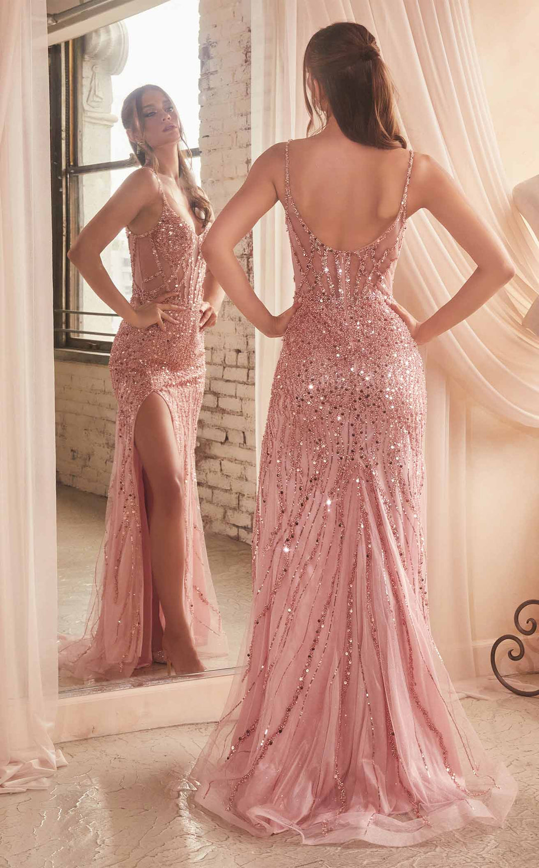 LaDivine CD0220 Rose Gold
