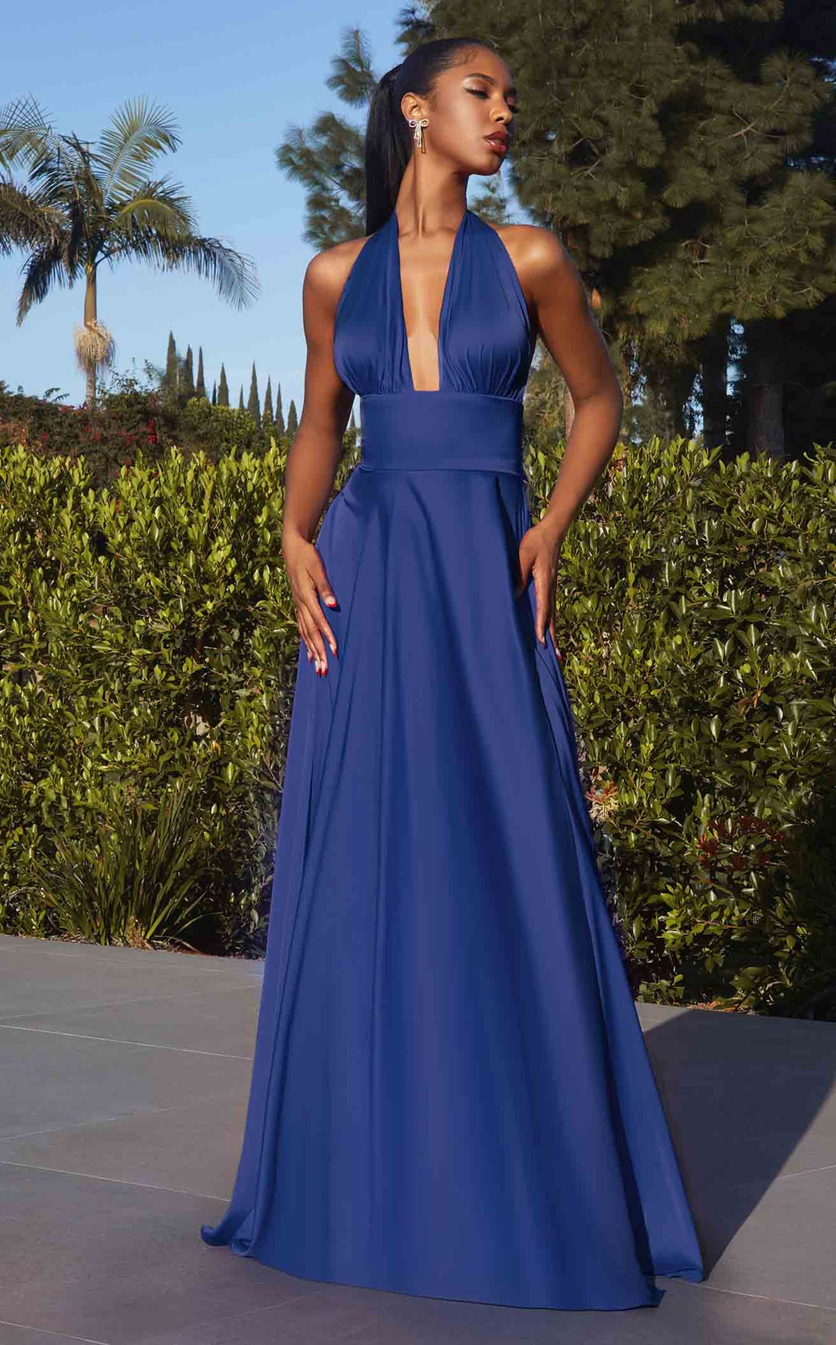 LaDivine CD323 Prom Dress - Royal | NewYorkDress LaDivine CD323 Prom Dress - Royal | NewYorkDress