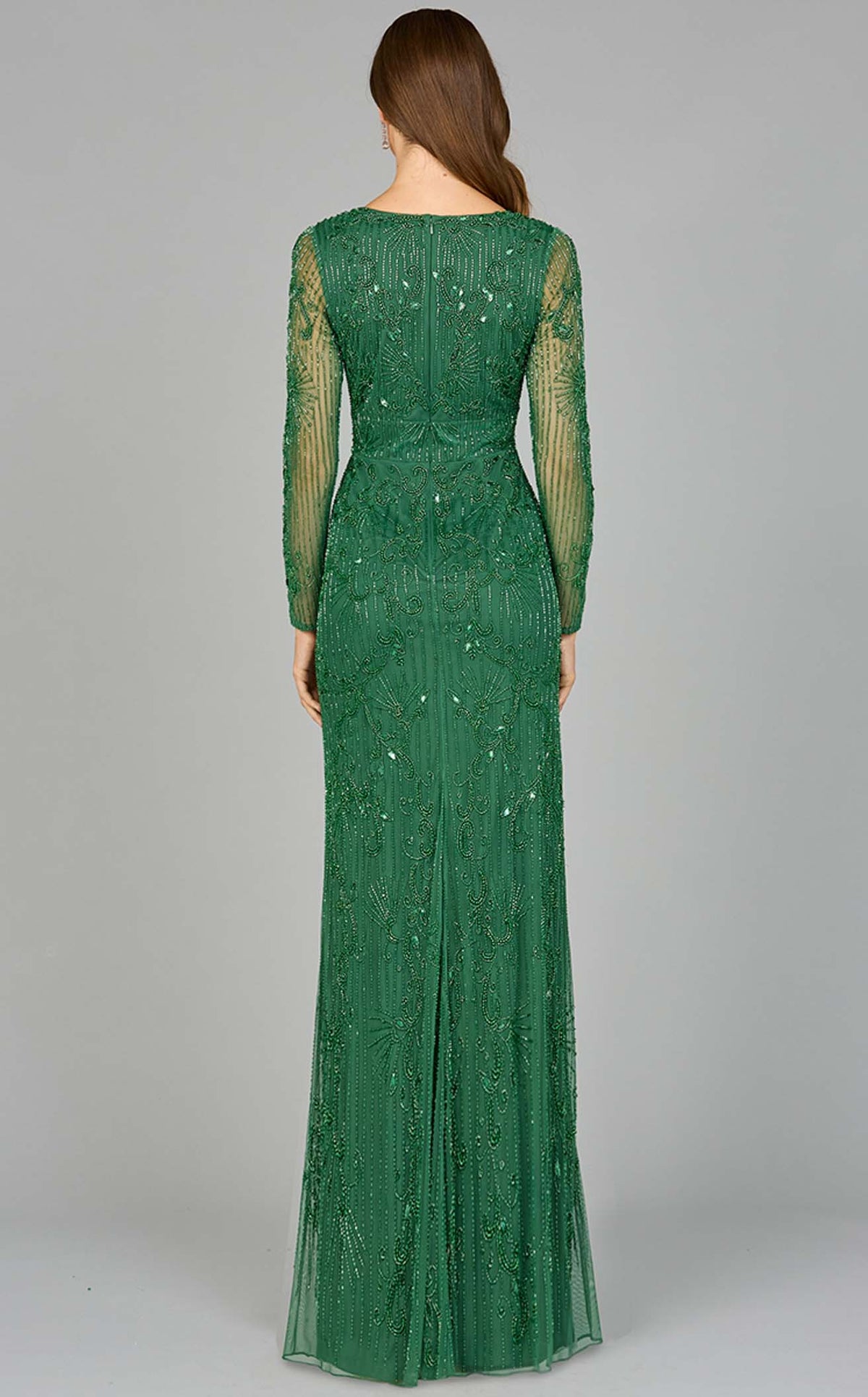 Lara 29078 Prom Dress - Forest Green