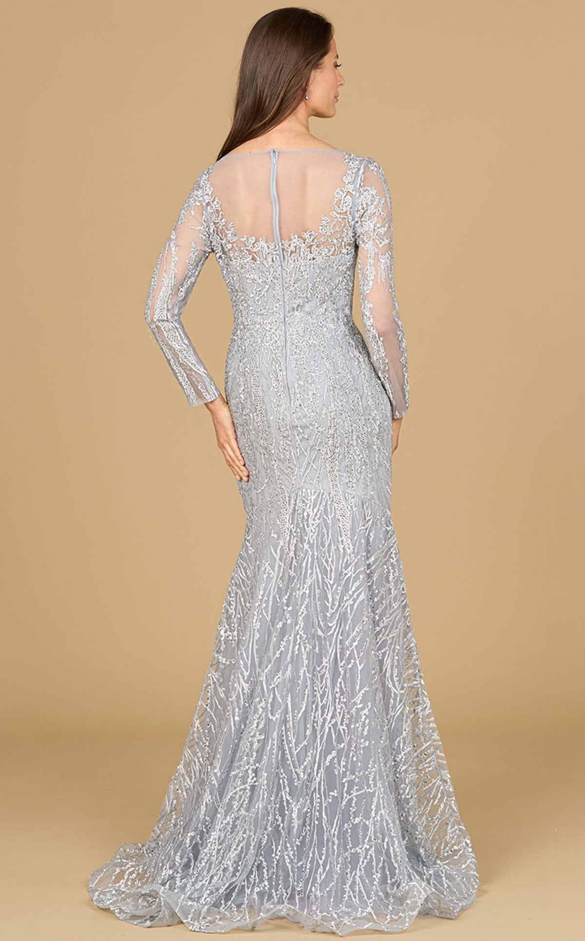 Lara 29131 Prom Dress - Silver | NewYorkDress Lara 29131 Prom Dress - Silver | NewYorkDress