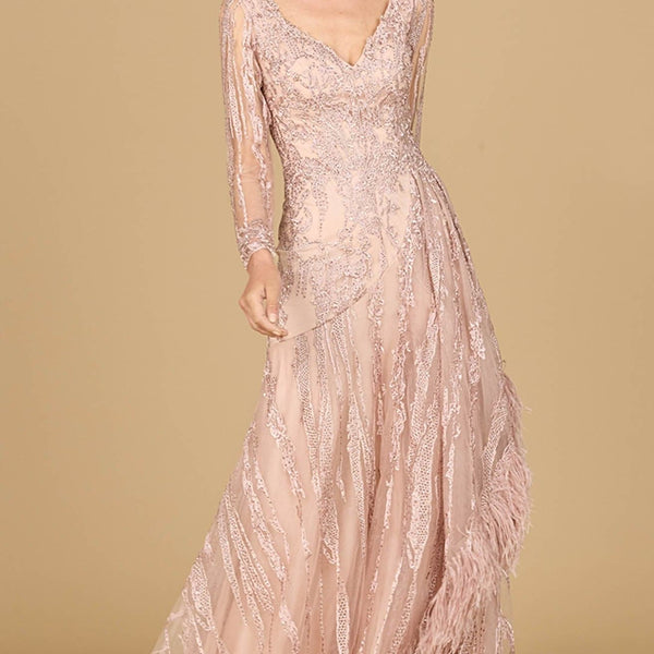 Lara 29133 Prom Dress - Blush